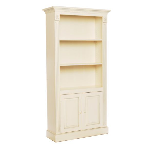 Tall two-door bookcase from the Kellogg Collection | @kelloggfurn