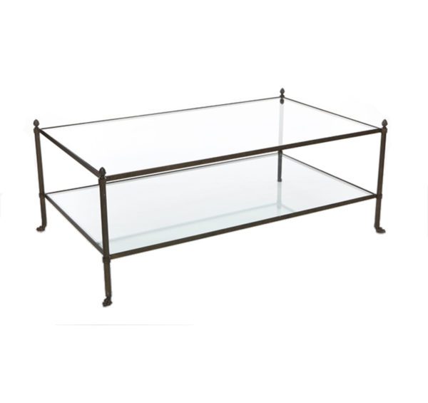JC two tier cocktail table from the Kellogg Collection | @kelloggfurn