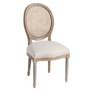 French cane side chair from the Kellogg Collection | @kelloggfurn